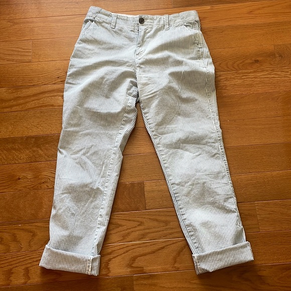 GAP hickory stripped Girlfriend Chino - Picture 2 of 6